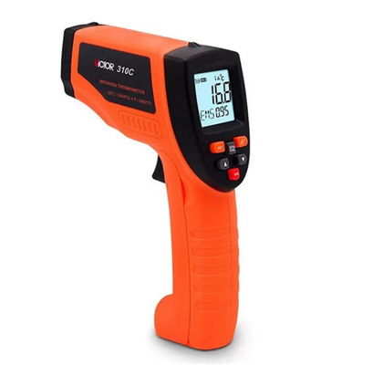 VICTOR 310C Industrial Portable Construction IP54 IR Thermometer Handheld Gun 141*200*60mm